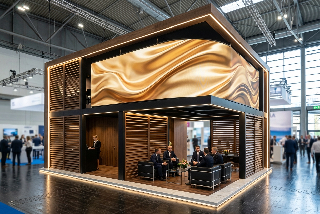 Montaje de stand corporativo en Quito
