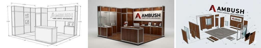 Stand en feria internacional